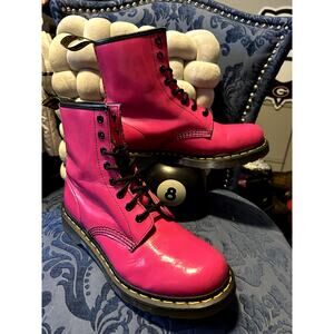 Dr Martens Barbie Candy Pink Patent Leather size 10/EU 42